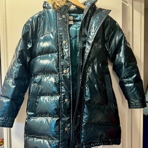 Appaman Shiny Blue Kids Puffer Coat